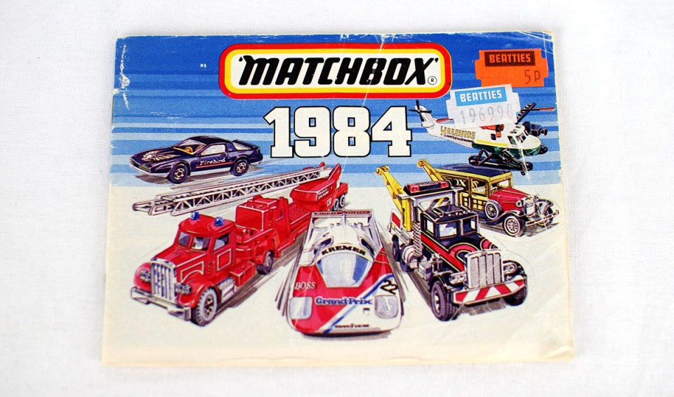 This 5p Matchbox catalogue from 1984 is filled with absolute awesome Retromash