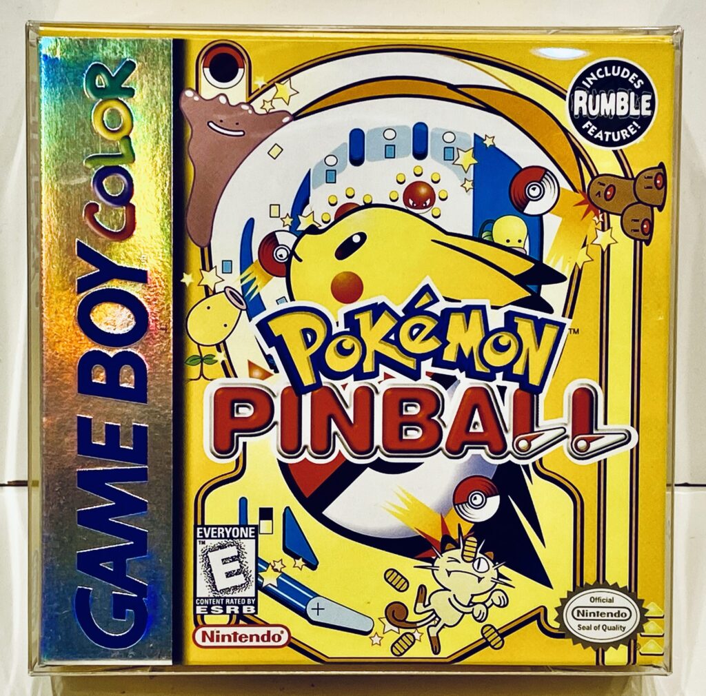 Pokemon Pinball Game Boy Color Box Protector RetroProtection