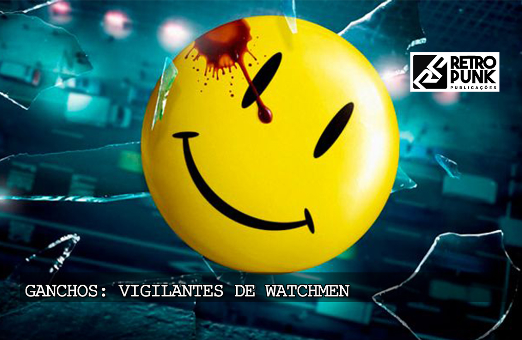 Ganchos Vigilantes de Watchmen RetroPunk