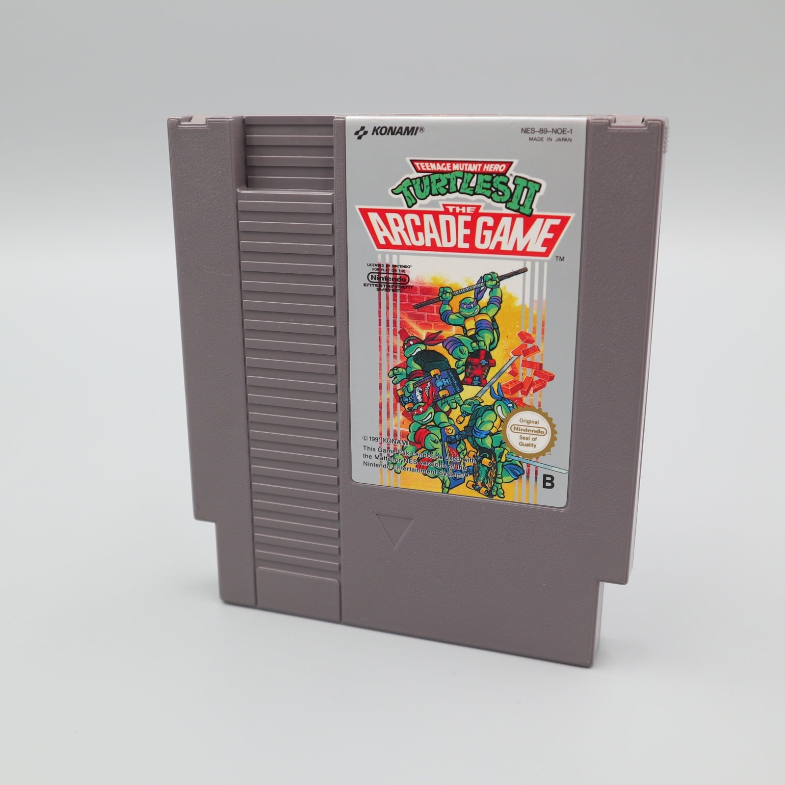 NES Teenage Mutant Hero Turtles 2 The Arcade Game Spiel RetroReiZ