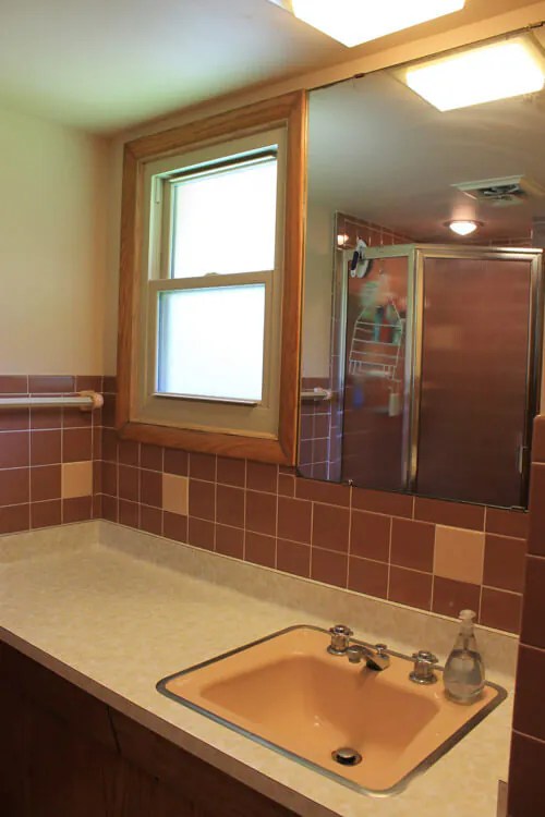 retro bath vanity Retro Renovation