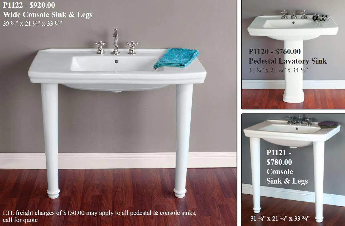Small farmhouse sink 42" cast iron new from Strom Plumbing Retro