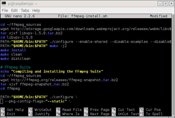 Compiling FFmpeg and Codecs from Source Code AllinOne Script Retro
