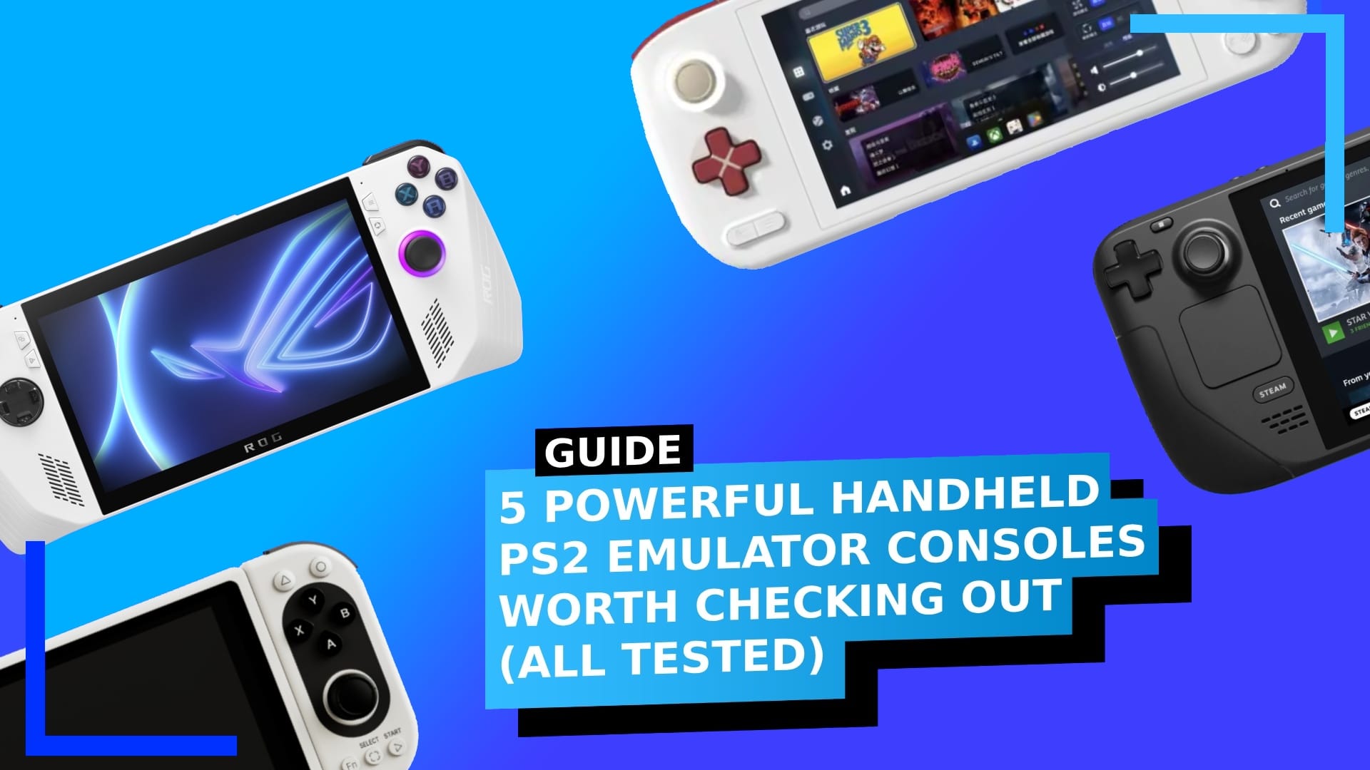 5 Powerful Handheld PS2 Emulator Consoles Worth Checking Out (All