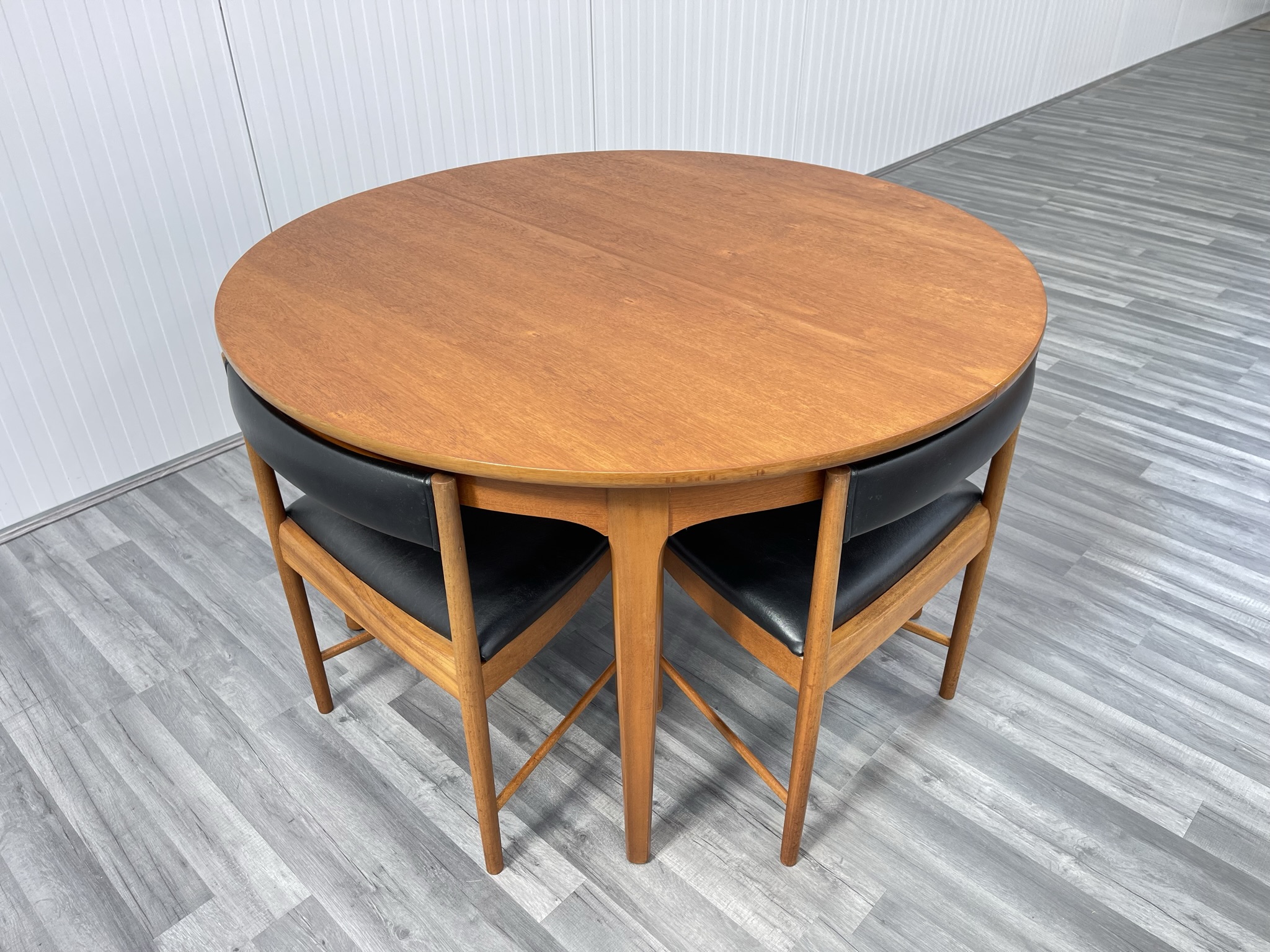 Mid Century Vintage Teak Space Saving Dining Set by McIntosh