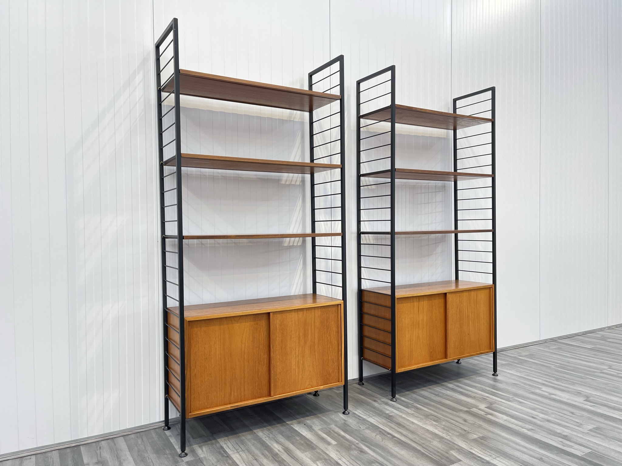 Vintage Mid Century Staples Ladderax Modular Shelving System