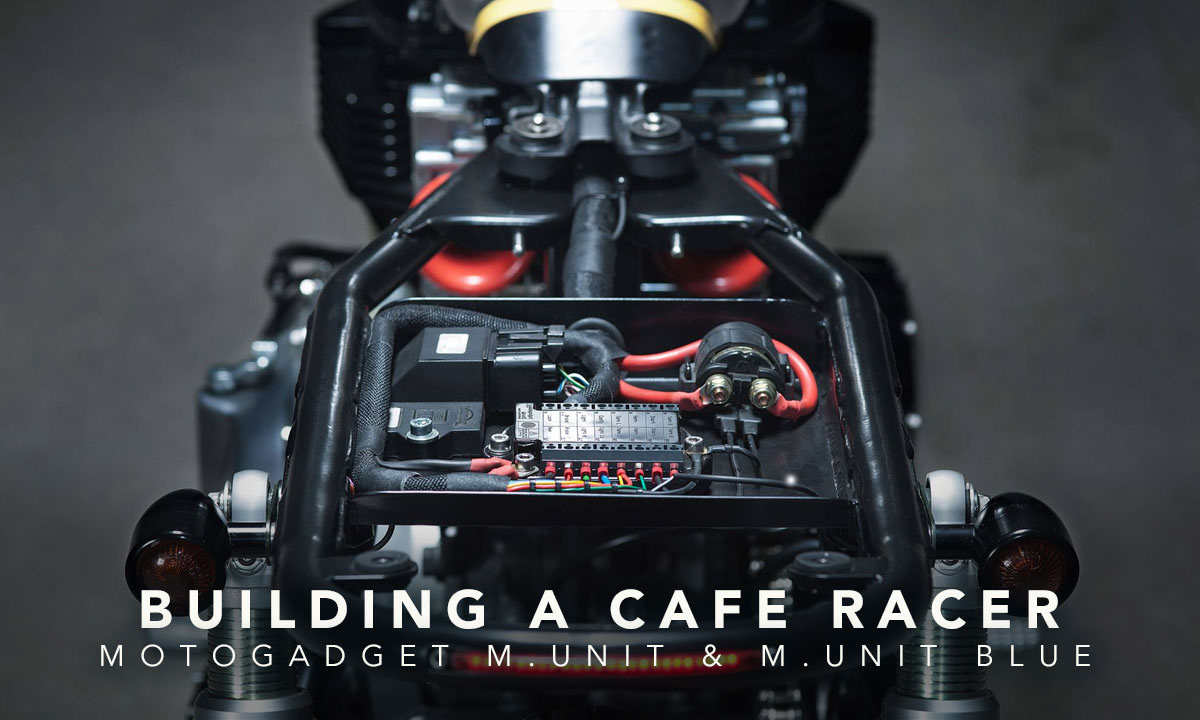 Building A Cafe Racer Motogadget Mo Unit Return Of The Racers