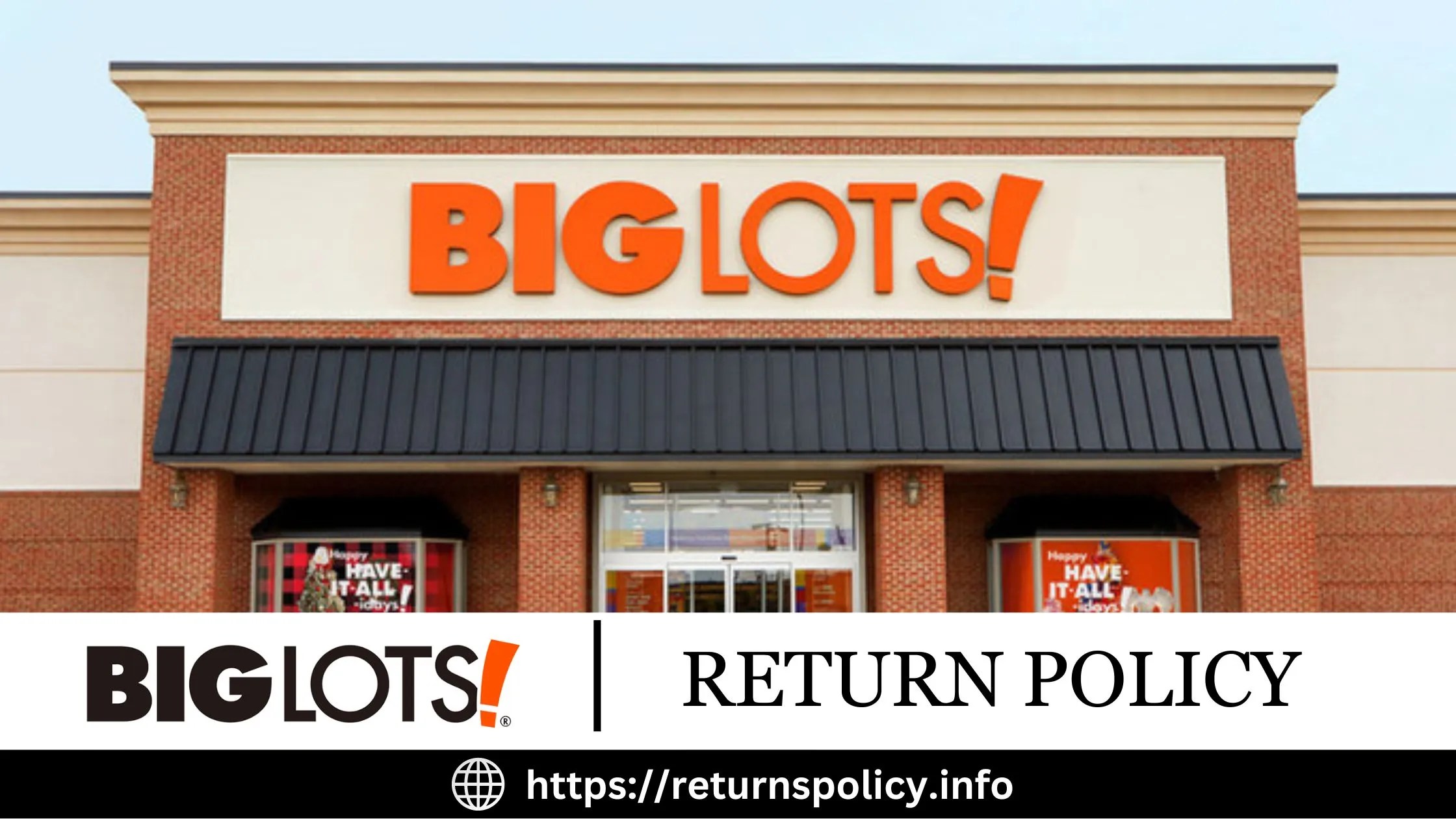 Big Lots Return Policy 2024 20 Deduction on Refunds?