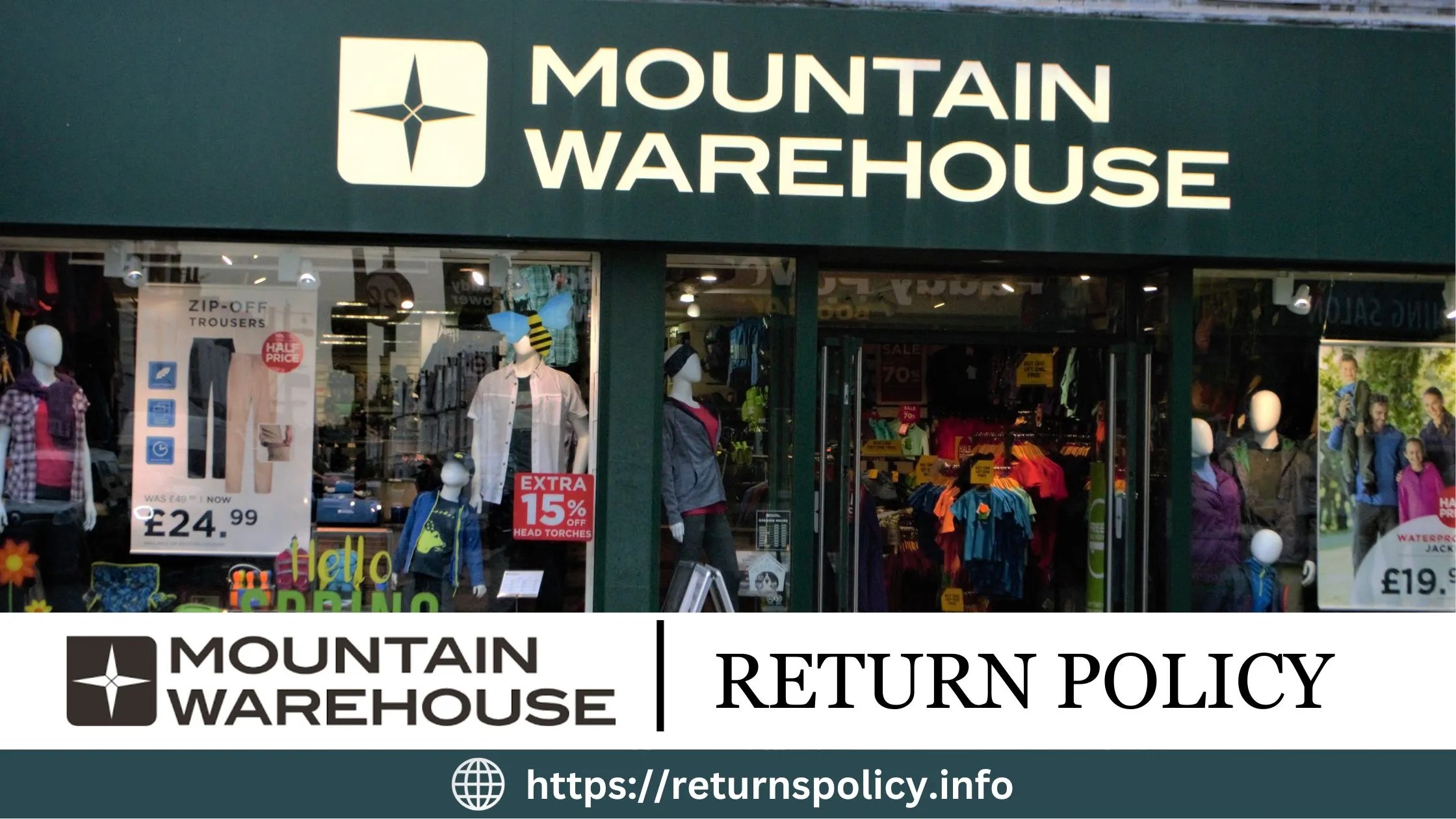 Mountain Warehouse Return Policy 2024 No Receipt? No Problem