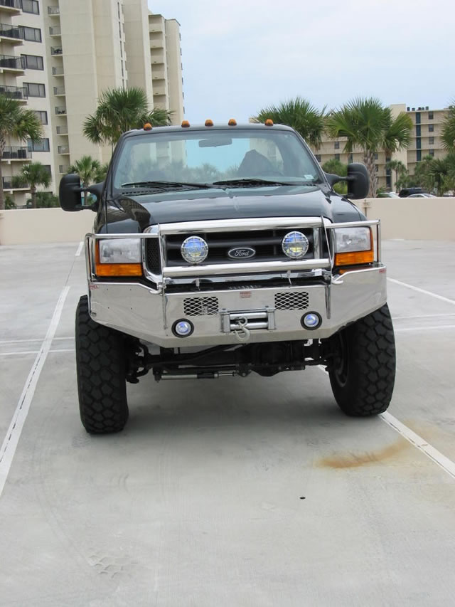 Ford Reunel Extreme Duty Winch Truck Bumpers