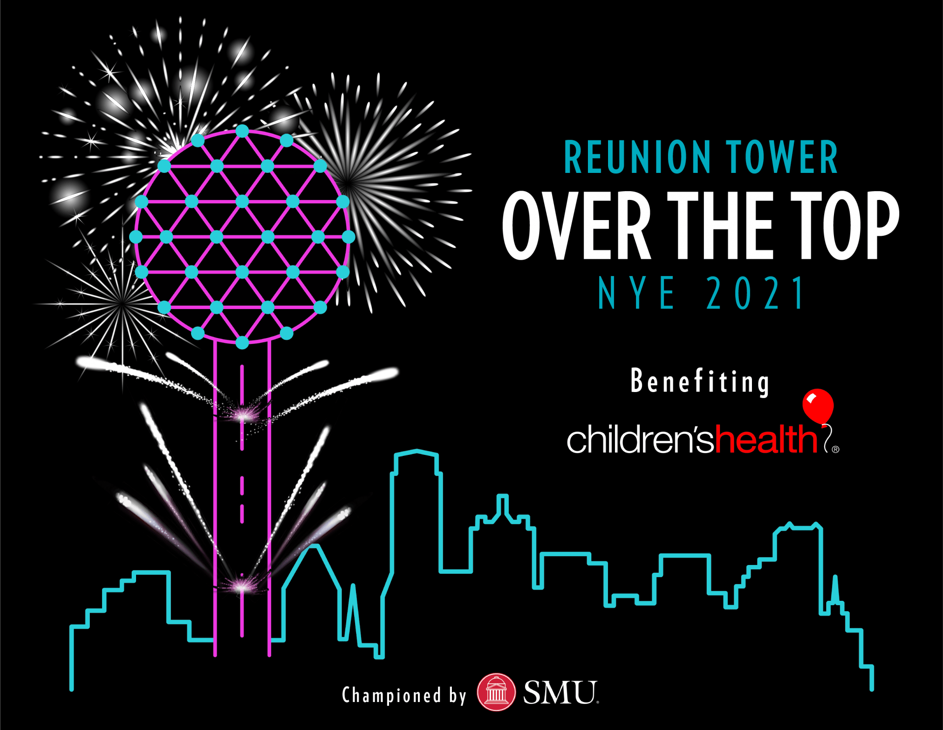 Reunion Tower New Years Eve 2023 Reunion Tower Over The Top Nye 2021 Unveils Remarkable Addition To This Year's Over The Top Nye 2021 Show - Reunion Tower
