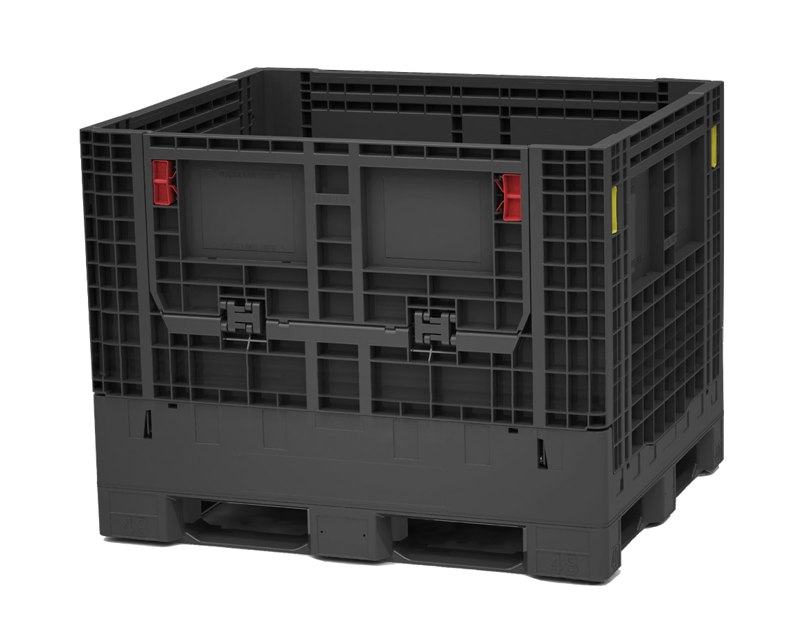 48 x 40 x 34 Collapsible Bulk Bin Reusable Transport Packaging