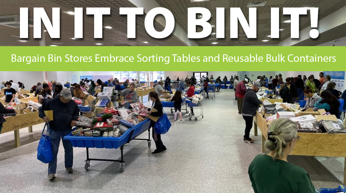 Bin Stores Embrace Sorting Tables And Bulk Containers