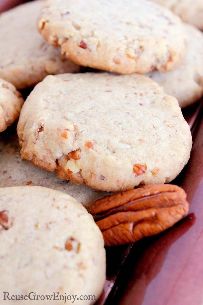Homemade Butter Pecan Cookies Reuse Grow Enjoy