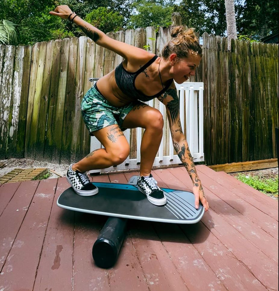 Why a balance board is great for runners