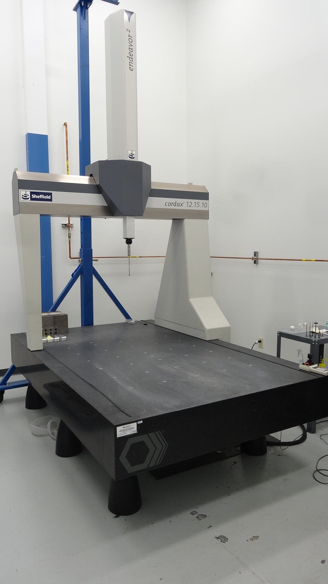 Sheffield Endeavor 2 Cordax 12.15.10 CMM, 2009 Renishaw, Up to Date