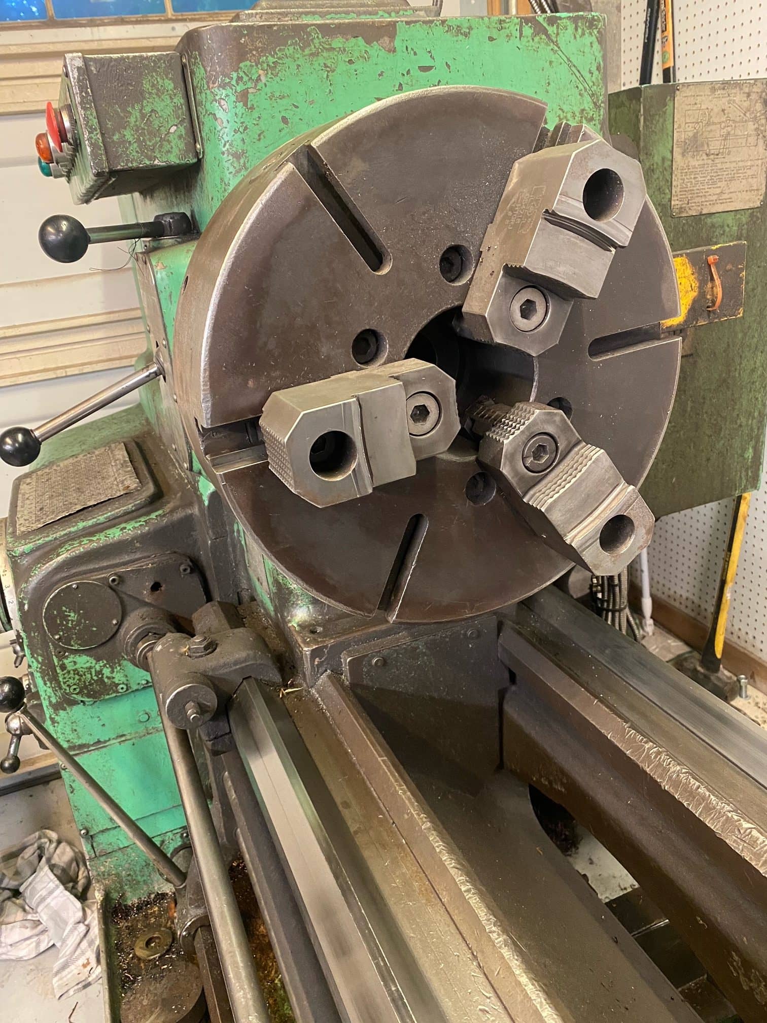 American Tool Works Style “D” 20x78 Engine Lathe, 1969 Tailstock