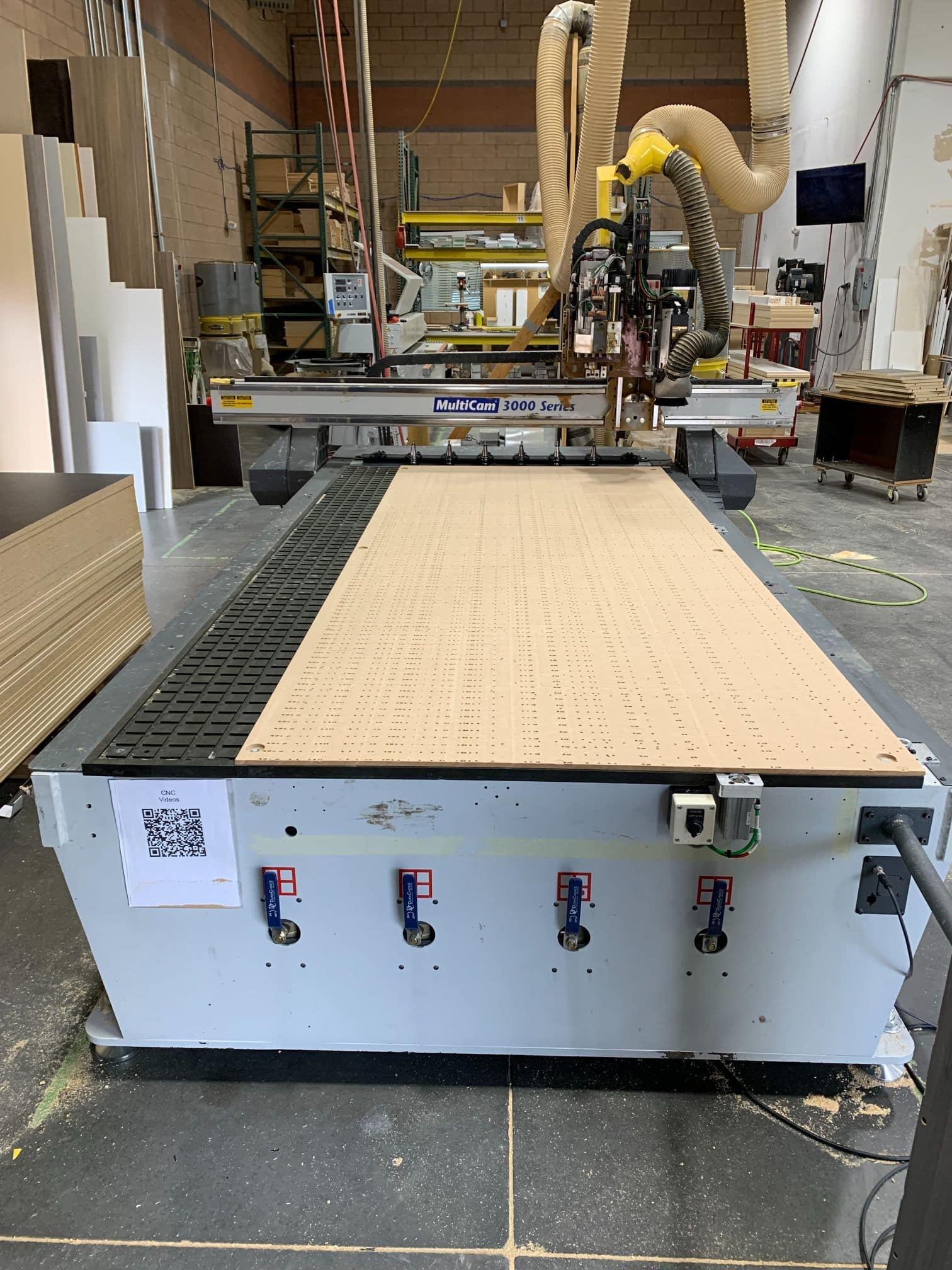 Multicam 3000 Series 3204R Router 5'x10', 2013 Vacuum Pump, ATC