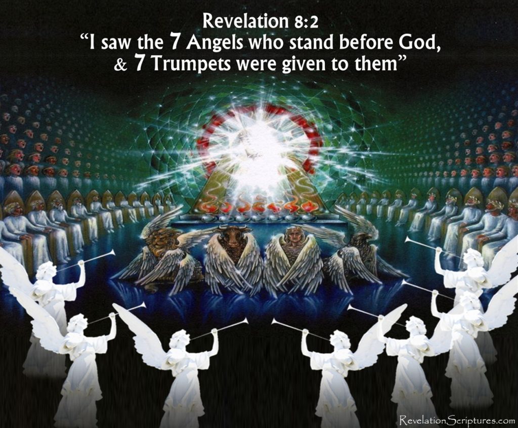 7 Trumpets Opening Vision YHWH's Fire Is Kindled! Chapter 816(04)
