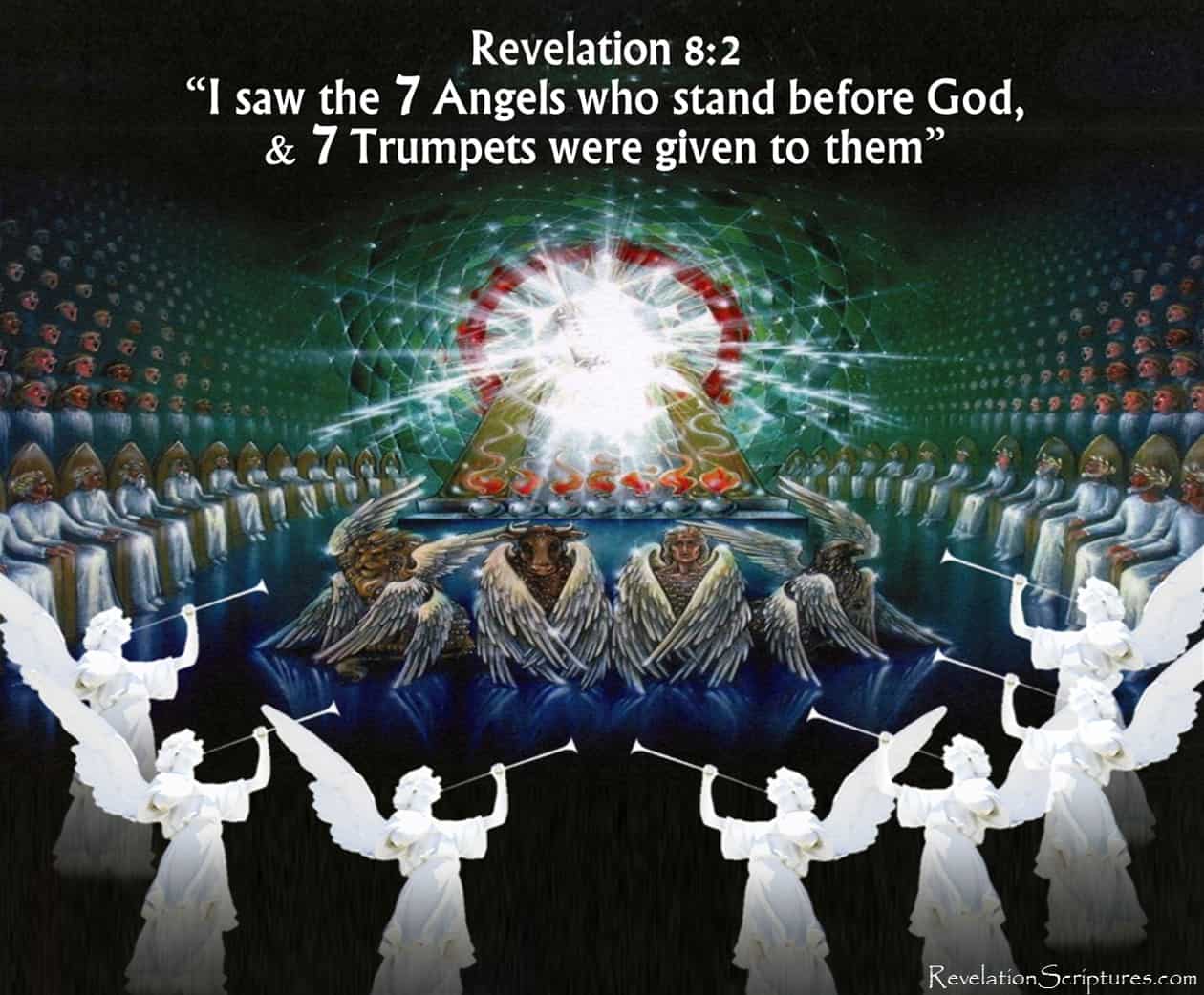 7 Trumpets Heavenly Vision Revelation 8 Fire Kindled!