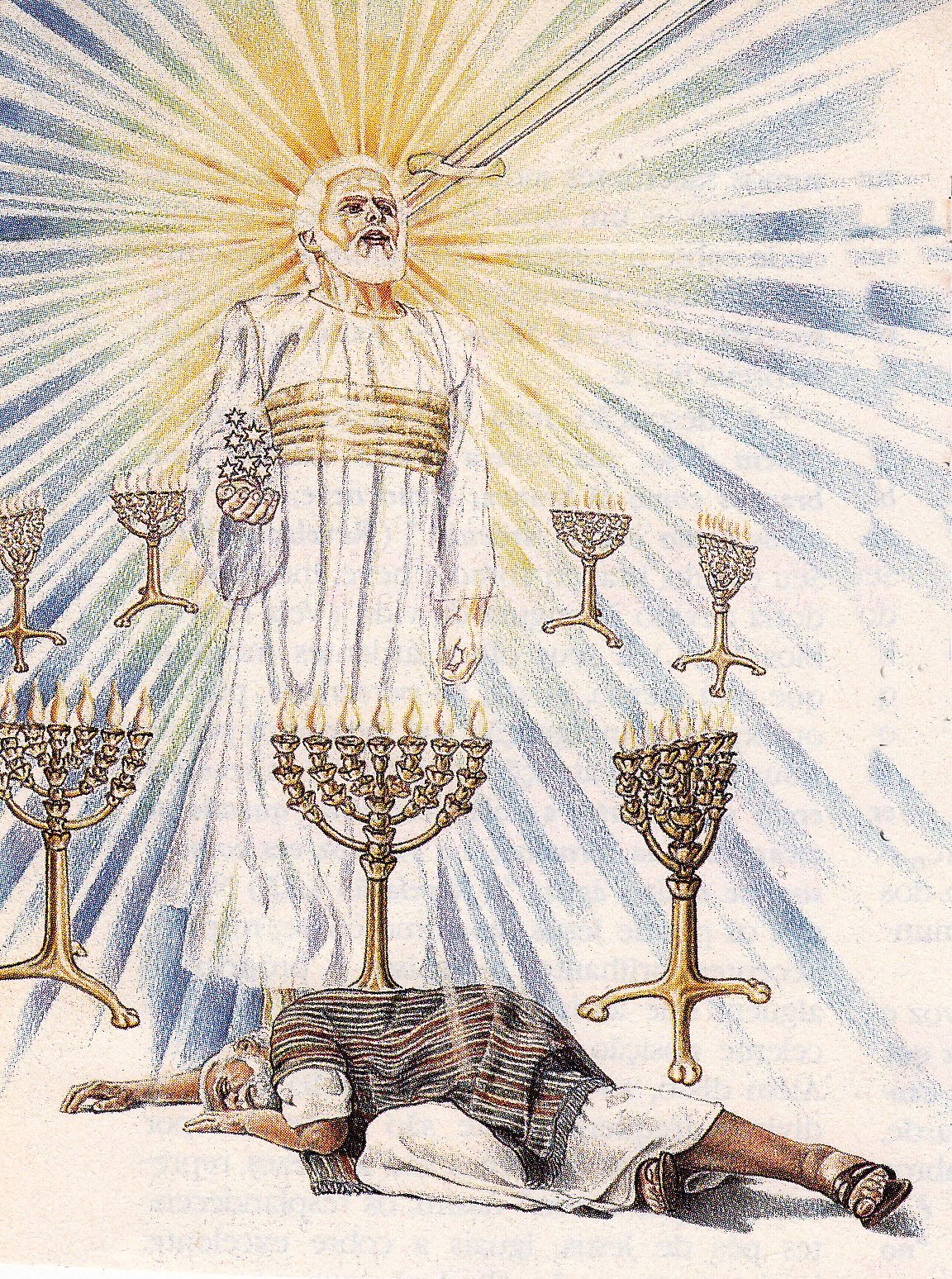 Chapter 1, Opening Words 1st Vision Jesus in the midst of 7