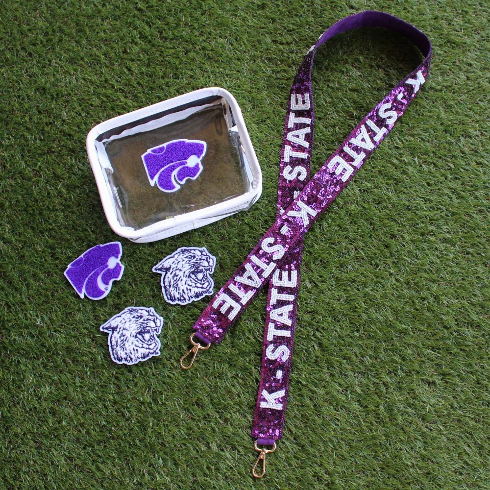 Sequin Game Day Bag Straps Revelry Thread Co