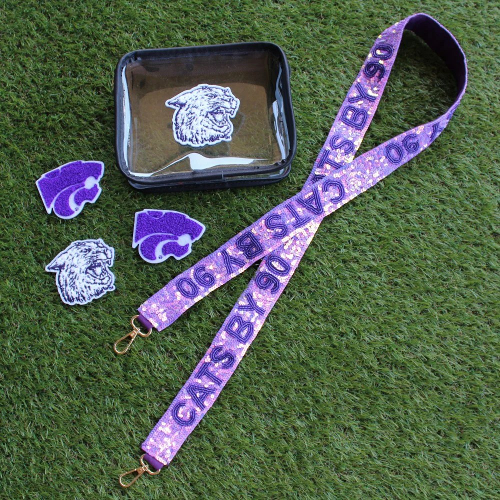 Sequin Game Day Bag Straps Revelry Thread Co