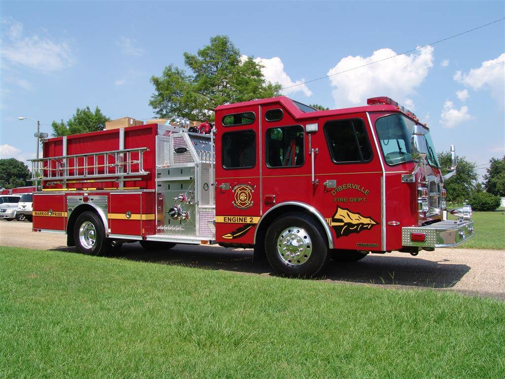 Pumper Typhoon D'lberville Fire Department EONE
