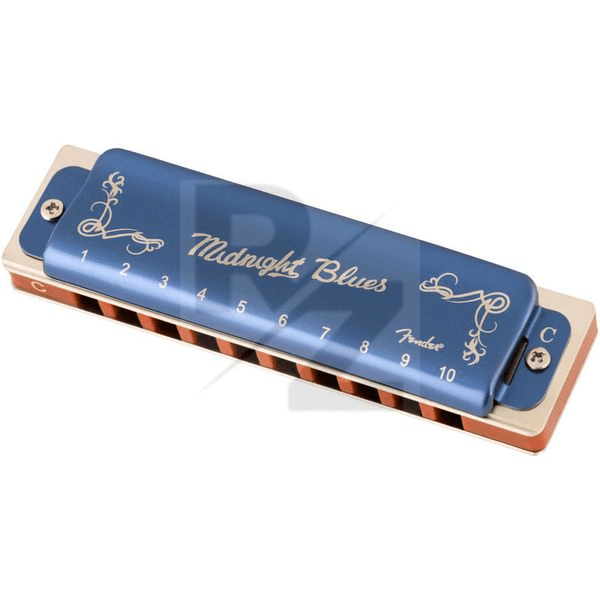 Fender Midnight Blues Harmonica in C ReverbZone