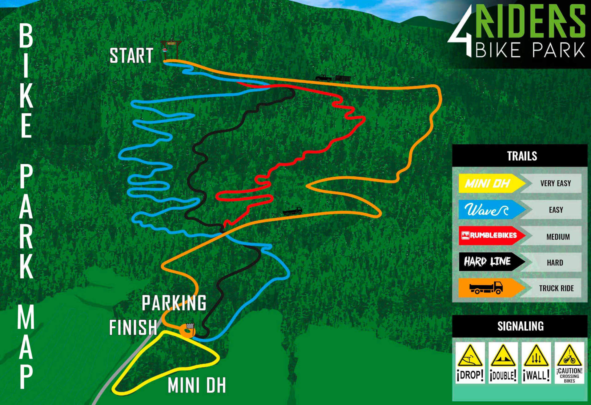 4Riders BikePark Reverse Components