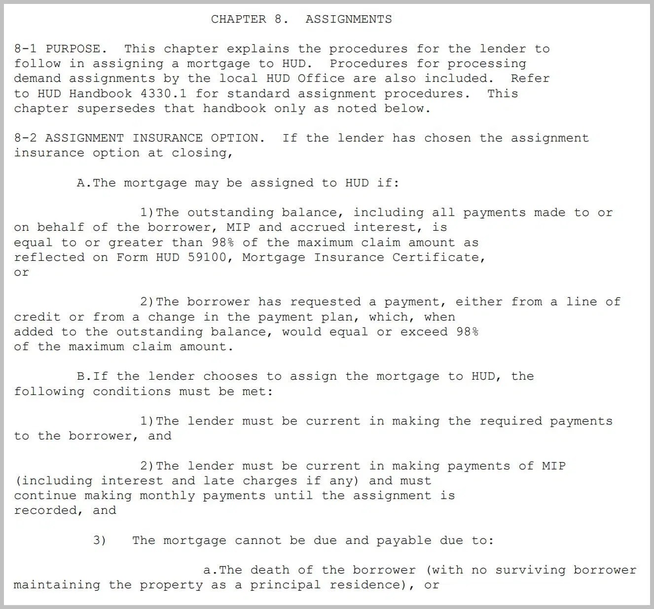 What to Expect When Your Reverse Mortgage is Assigned to HUD