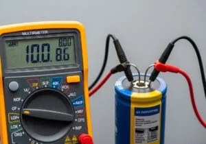 How To Test An AC Capacitor With Multimeter? | Reversepcb