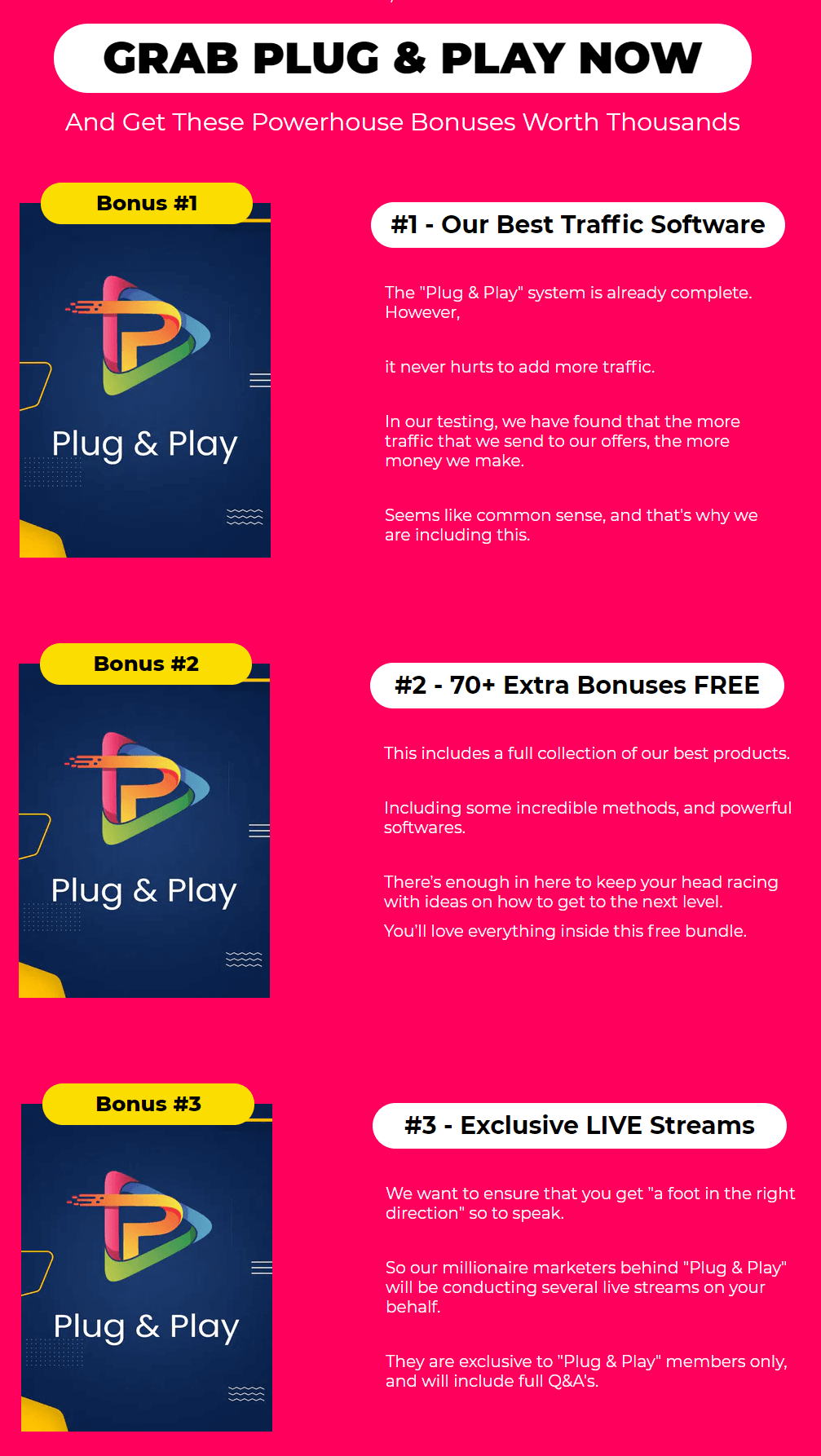 Plug & Play OTO Plug & Play App By Tom E Review REVIEW OTO