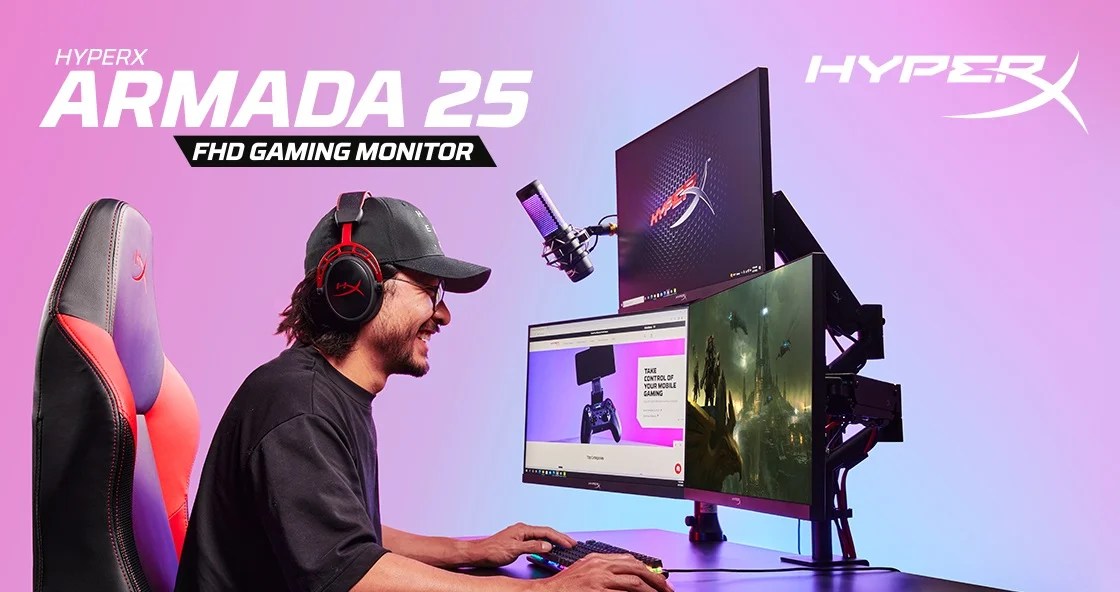 HyperX unveils Armada gaming monitors Review Central Middle East