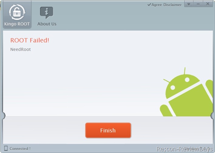 SHARP 102SH Android 2.3.5はOne Click Root、SuperOneClick、Kingo Android