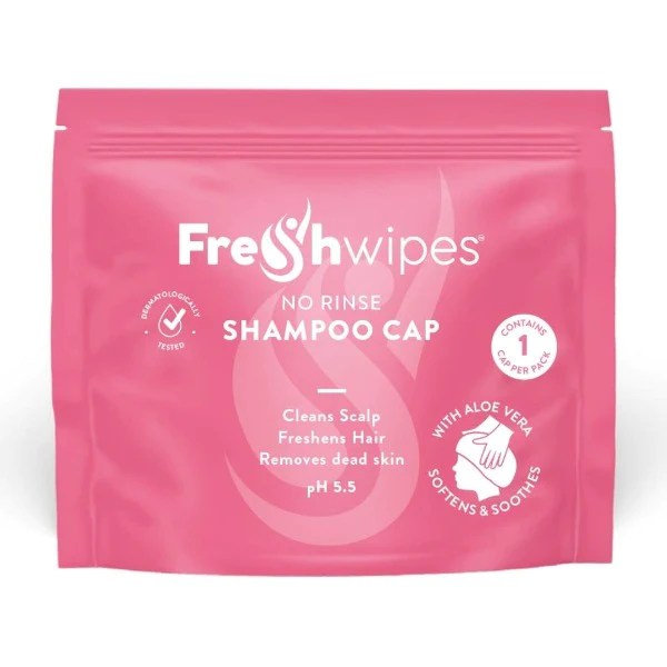 FreshWipes Shampoo Cap RinseFree Hair Revival Review