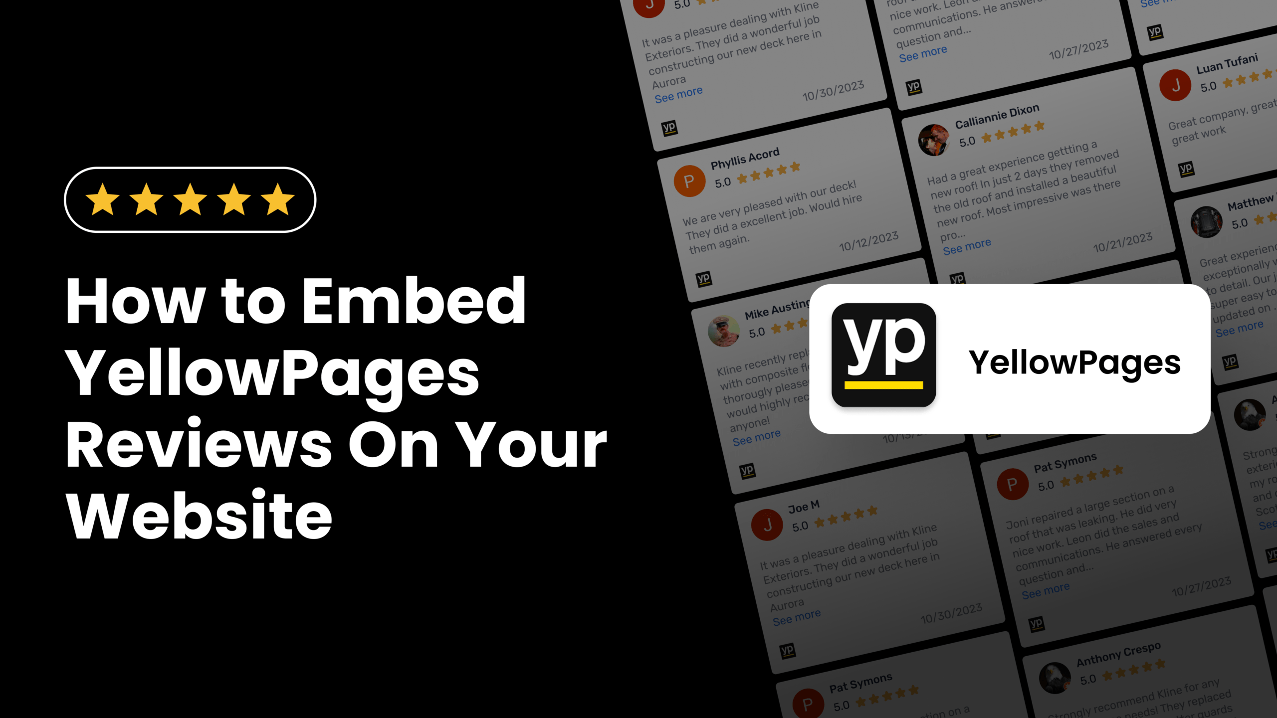 How To Show Yellow Pages Reviews Widget On Your site Free & Fast Reviewgrower