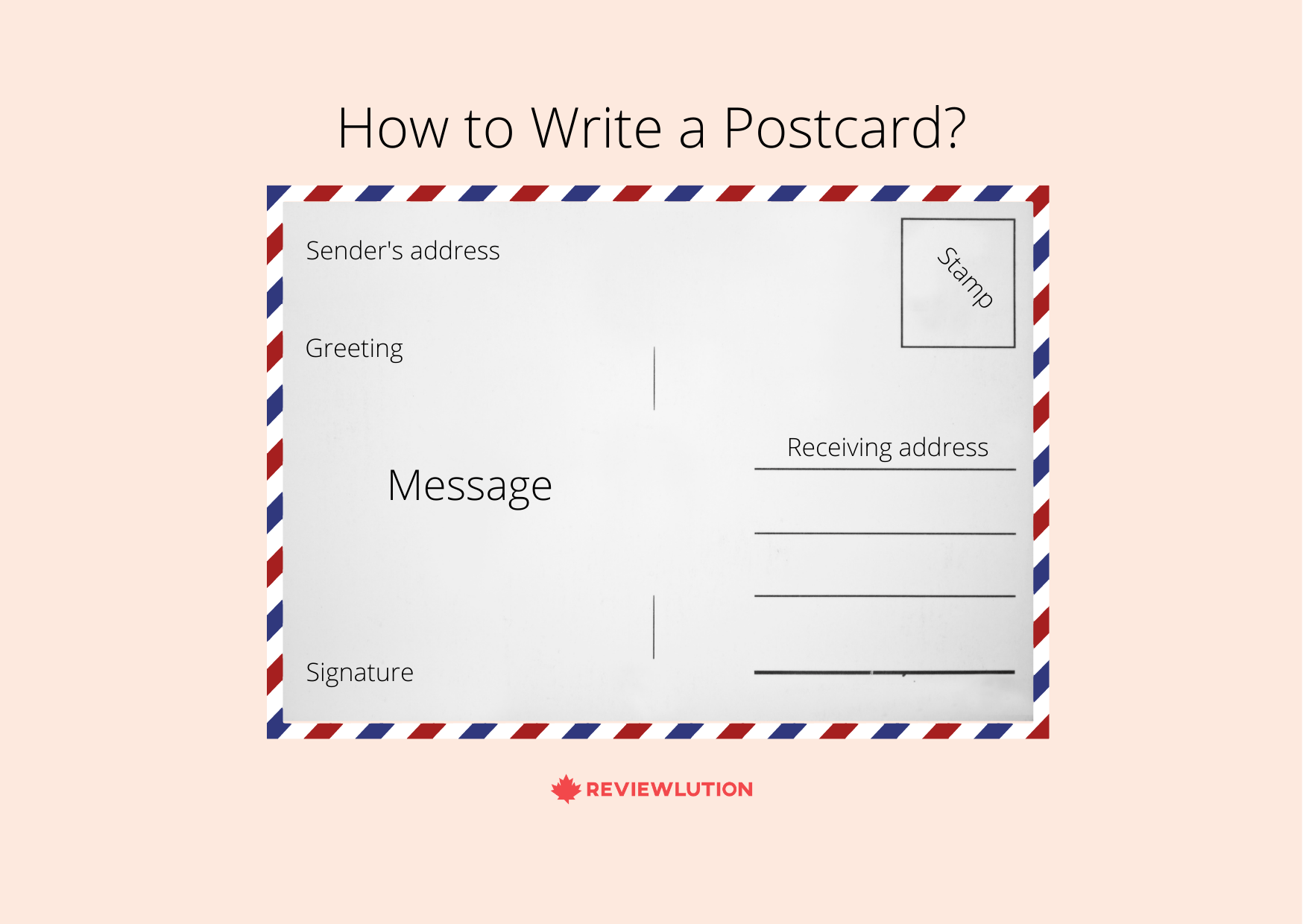 How to Write a Postcard in Canada?