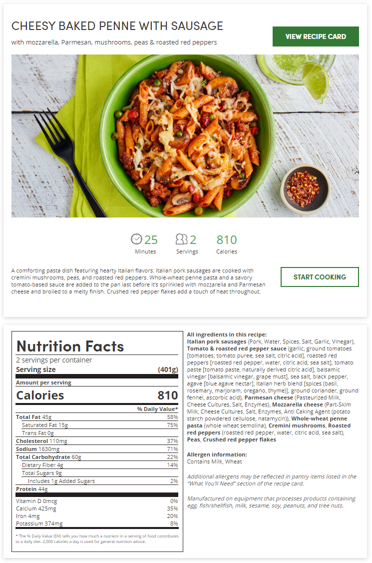 Green Chef Meal Delivery Review Meals, Pricing, and