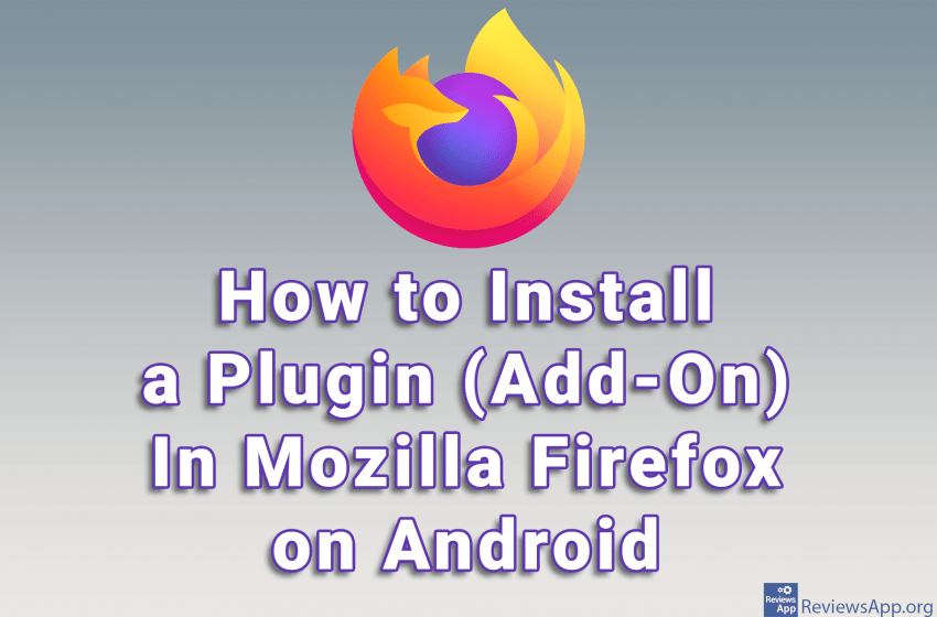 How to Install a Plugin (AddOn) In Mozilla Firefox on Android
