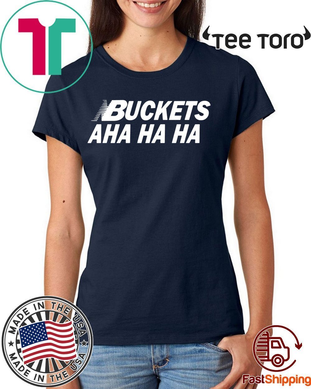 Kawhi Buckets Aha Ha Ha tshirt TShirt