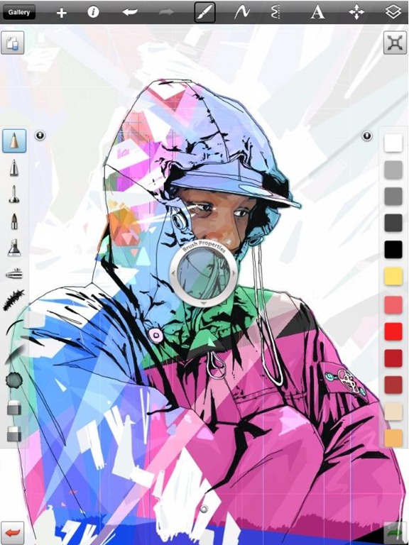 Autodesk SketchBook Pro App Reaches Next Level on iPad 2 Review the Tech