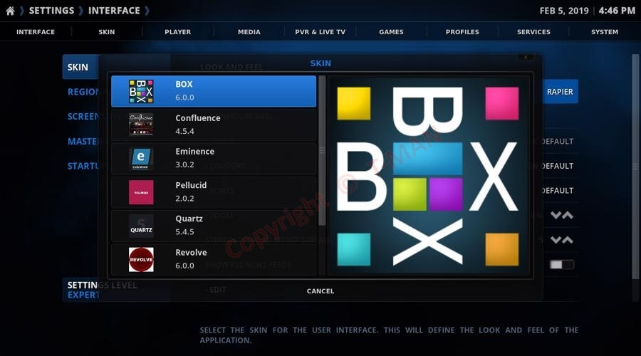 Best Kodi Skins