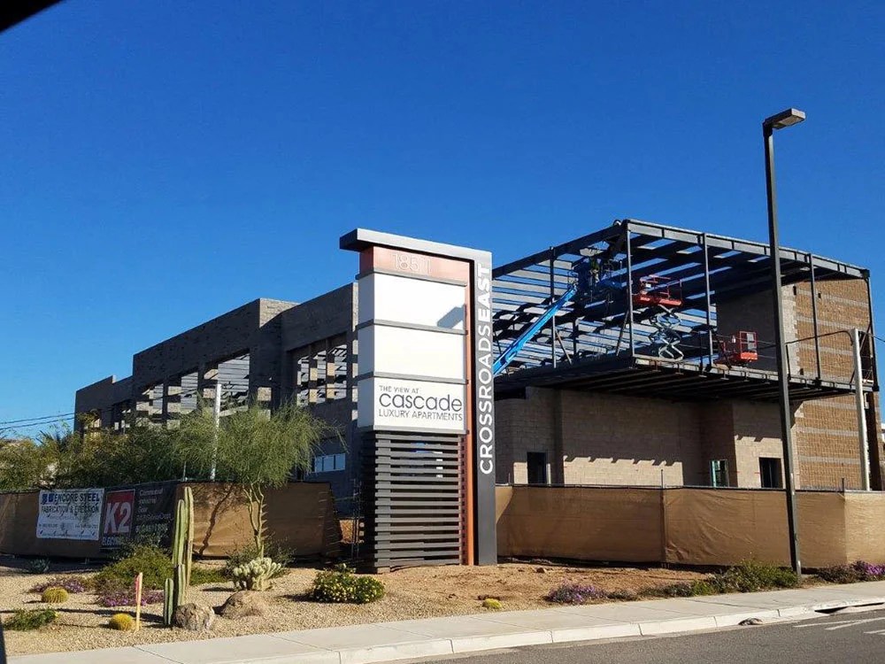 Crossroads East Development Steel Detailing Commercial Project
