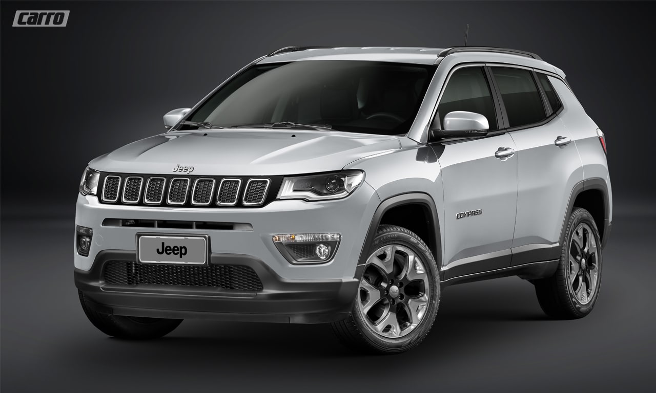 Jeep Compass 2019 ganha itens de série nas versões topo de linha