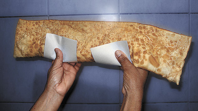 Comidas gigantes estabelecimentos em SP oferecem guloseimas tamanho