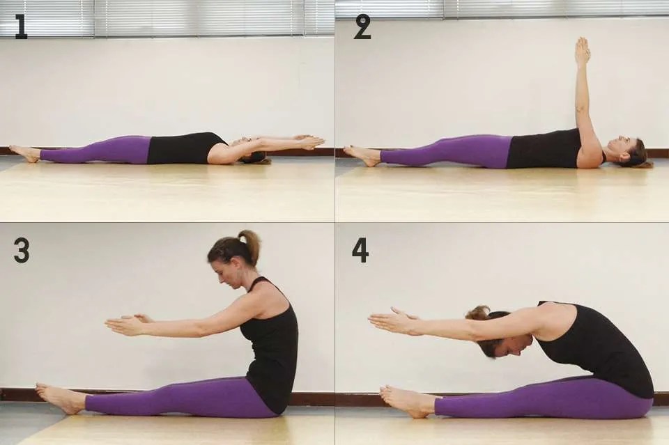 A arte de pilatear Roll Up Revista Pilates