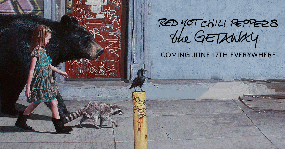 Escucha en línea el nuevo disco de Red Hot Chili Peppers "The Getaway"