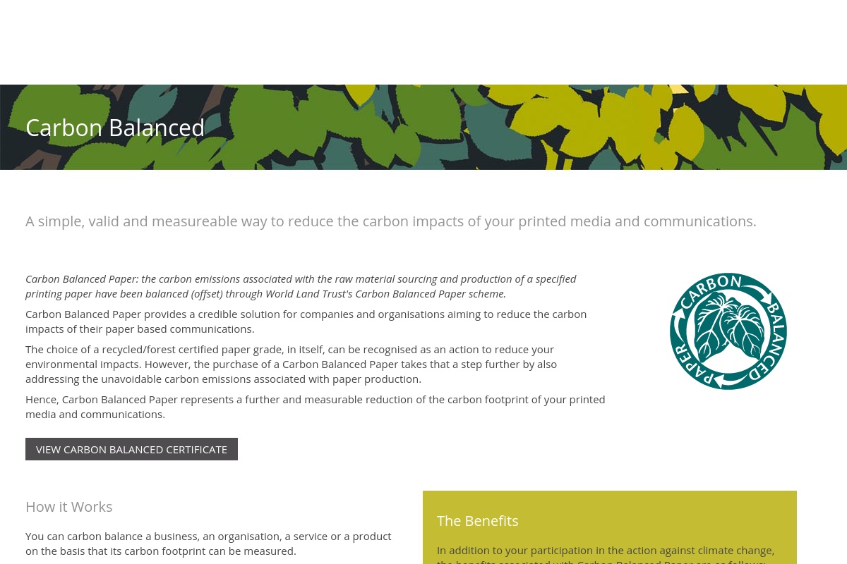 Carbon Balanced Revive