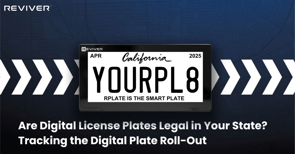 Are Digital License Plates Legal Reviver